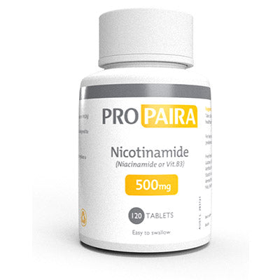 Nicotinamide (Niacinamide or Vit B3) 500mg